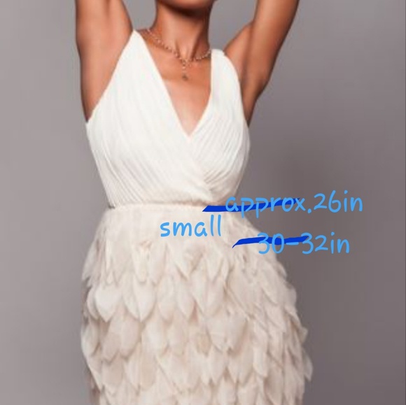 💥2 SM LEFT - Feather Elegance Dress - Picture 4 of 4